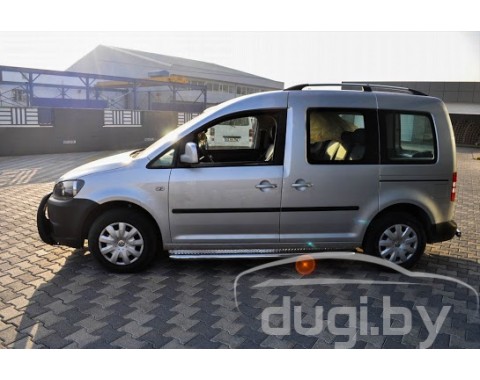 Защита порогов подножки HECTOR для Volkswagen Caddy (к.б.)